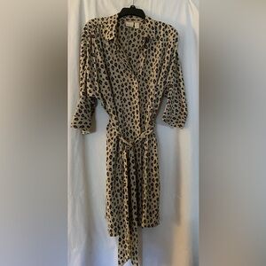 Leopard print dress
